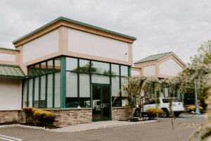 Main entrance of Atlantic Physical Therapy and Hand Therapy Center in Wall NJ at Tiltons Corner Rd